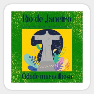 Rio de Janeiro, cidade maravilhosa Sticker